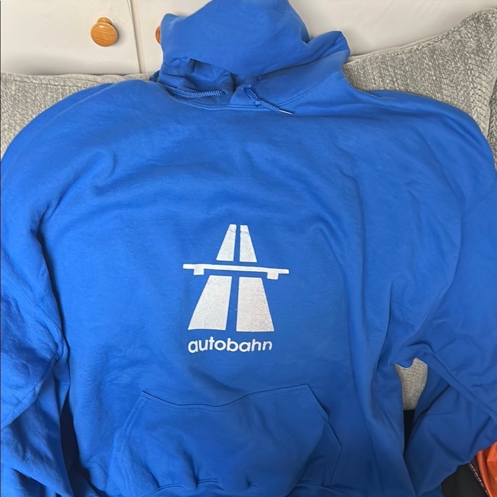 Blue Streetwear Autobahn Hoodie - Picture 2 of 3